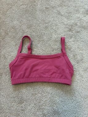 Aritzia Pink Sports Bra